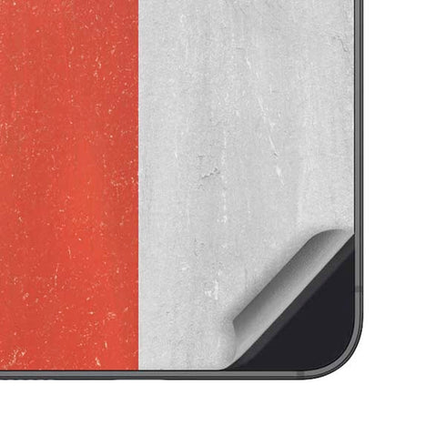 Czech Republic Flag Distressed Galaxy A14 5G Skin